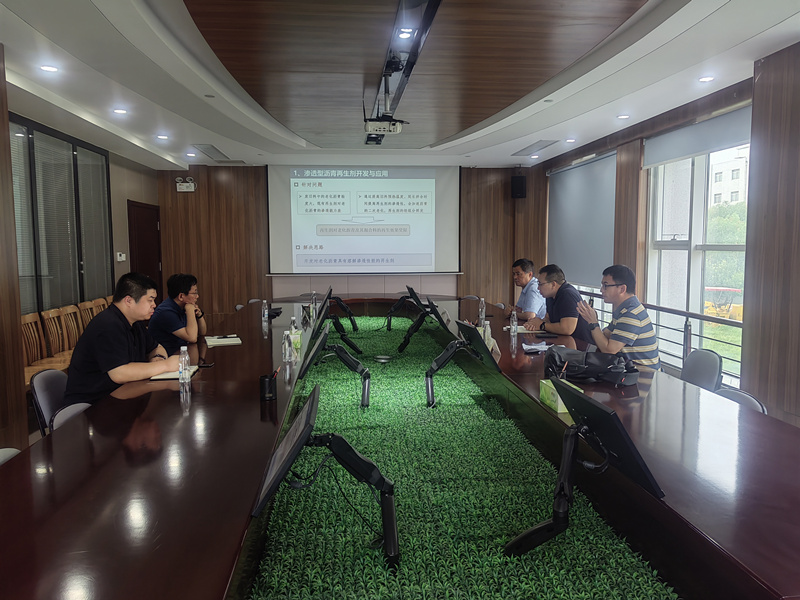 武漢理工大學(xué)劉剛院長帶領(lǐng)專家學(xué)者團蒞臨魯中公路開展調(diào)研交流