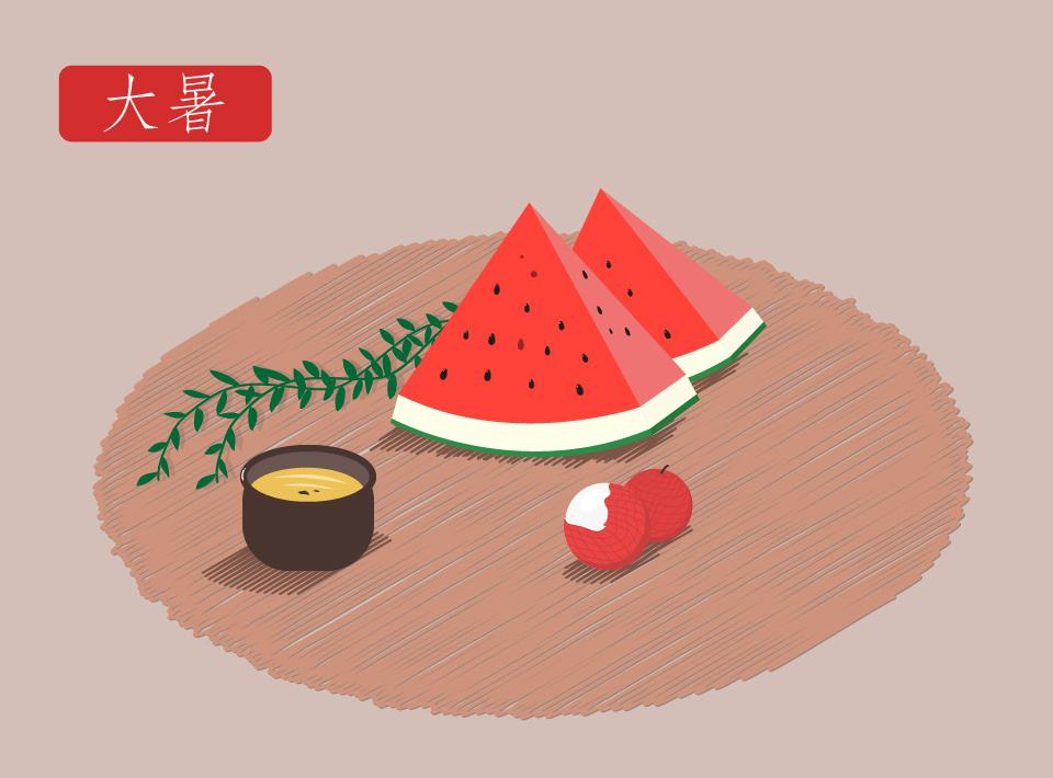 大暑至，夏最濃