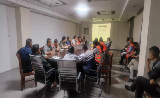 抓質(zhì)量、保安全、促進(jìn)度--文昌湖預(yù)制場(chǎng)項(xiàng)目部工地例會(huì)見實(shí)效