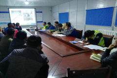 橋隧分公司張店梁場(chǎng)召開梁板預(yù)制安全、技術(shù)交底會(huì)