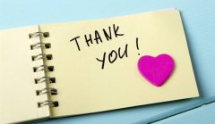 感恩有你，倍加珍惜