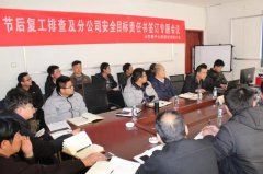 魯中公路建設(shè)有限公司市政工程分公司簽訂安全目標責(zé)任合同