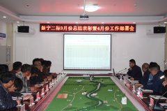 新寧項(xiàng)目部召開三月份總結(jié)表彰暨四月份工作部署會(huì)