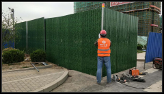 魯中公路經(jīng)開區(qū)工地綠色環(huán)保新形象