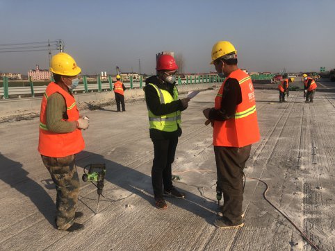 第二工程公司G2項(xiàng)目組織進(jìn)行安全、防疫專項(xiàng)檢查