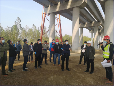 濟(jì)南至高青高速公路項(xiàng)目來(lái)新寧參觀交流學(xué)習(xí)