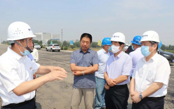 省交通廳工會王迎軍到青蘭項(xiàng)目部調(diào)研