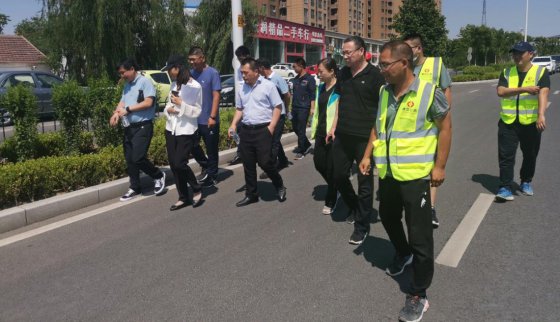 華福大道市政工程現(xiàn)進(jìn)入“柳泉杯”評比階段