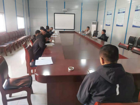 知行合一 主動(dòng)擔(dān)當(dāng)——第一工程公司打響復(fù)工號令槍