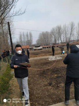 沂源縣人民路城北污水臨時占地清點工作順利開展